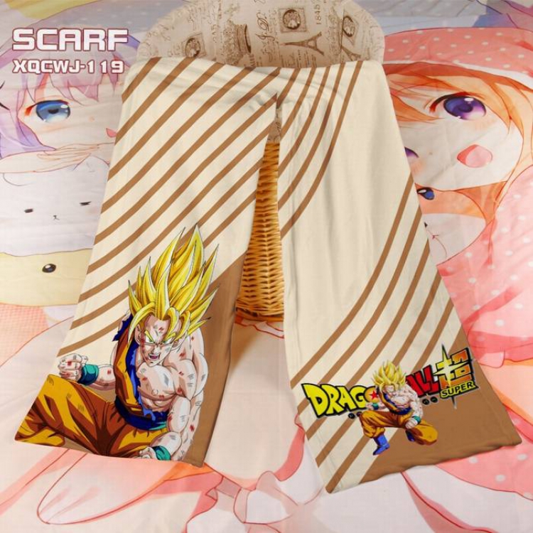 DRAGON BALL Full color velvet scarf XQCWJ-119