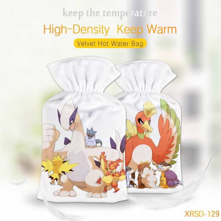 Pokemon Fine plush washable rubber hot water bottle XRSD-129