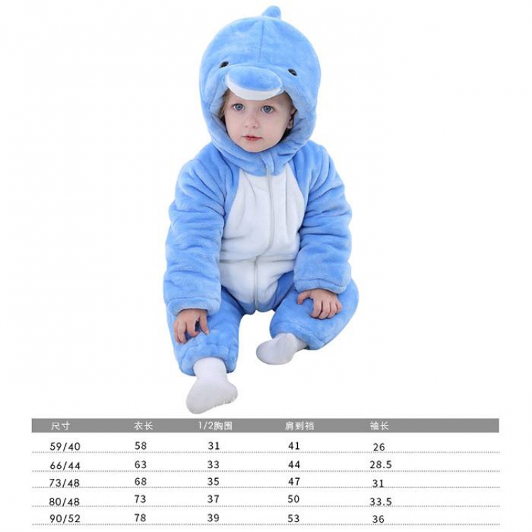 Kingdom of the Oceans-3 Cartoon zipper one-piece pajamas Book three days in advance price for 2 pcs