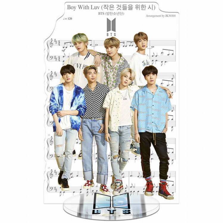 BTS-Boy-with-Luv-2 Acrylic Standing Plates 22CM