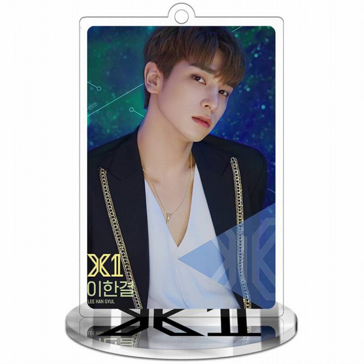 Produce X 101 X1 Lee-Han-Gyul Rectangular Small Standing Plates acrylic keychain pendant 9-10CM