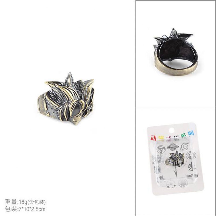 Dragon Ball Saiyan Rings Openwork ring Card loading