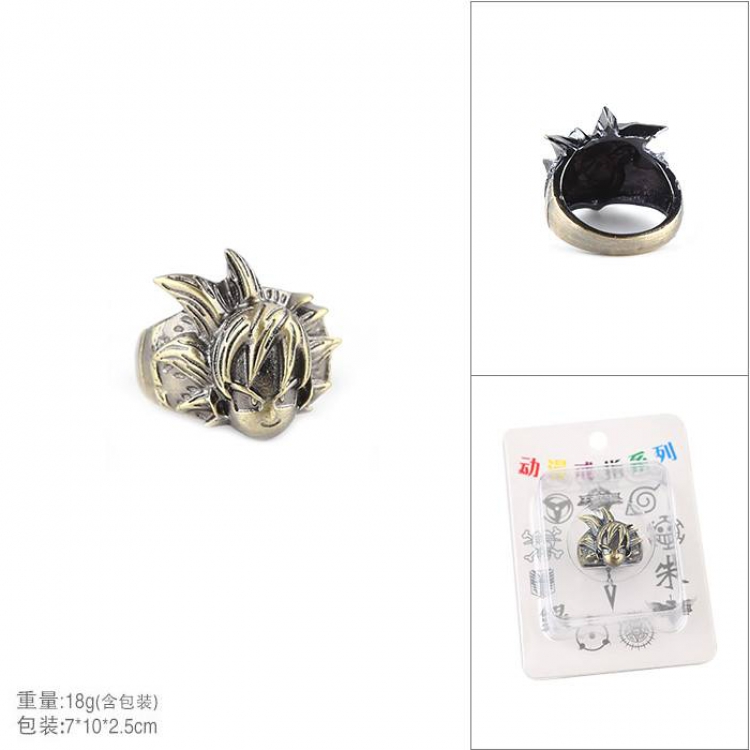 Dragon Ball The Monkey King Rings Openwork ring Card loading