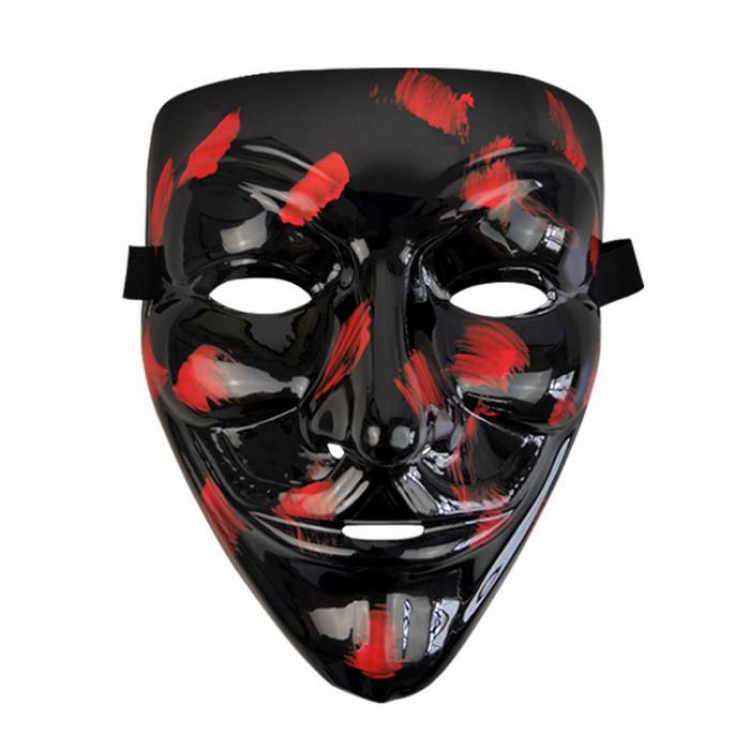 V for Vendetta Halloween Horror Funny Mask Props 20X17CM 28.2G a set price for 5 pcs