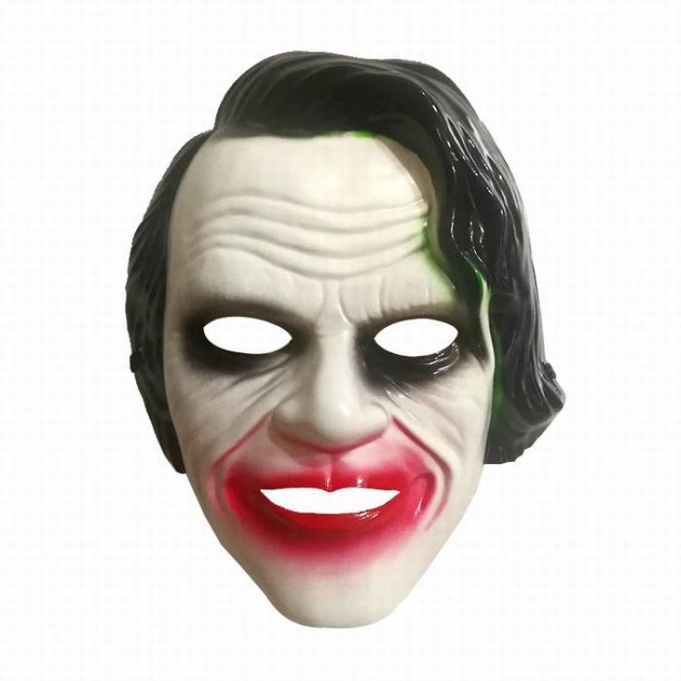 The Dark Knight Mask Black Halloween Mask Prom Props 80G 26X21CM a set price for 5 pcs