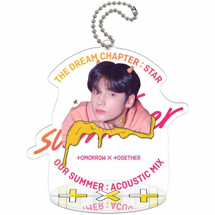 TXT-HUENINGKAI Small Standing Plates Acrylic keychain pendant 9-10CM