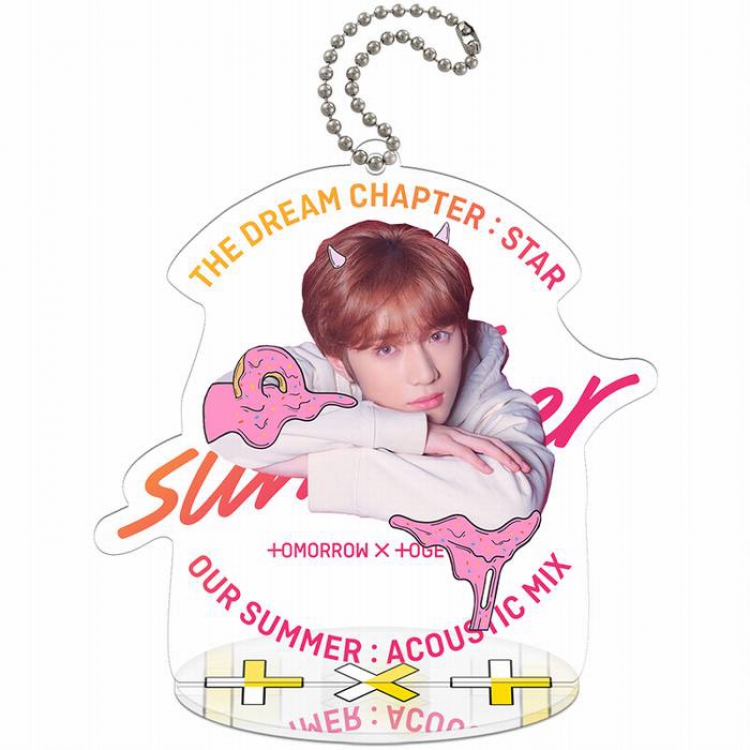 TXT-BEOMGYU Small Standing Plates Acrylic keychain pendant 9-10CM