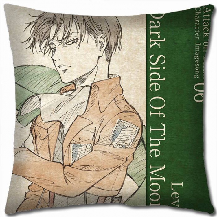 Attack on Titan Double-sided full color pillow cushion 45X45CM-J12-132 NO FILLING