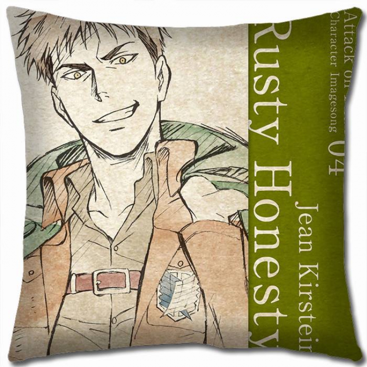 Attack on Titan Double-sided full color pillow cushion 45X45CM-J12-135 NO FILLING