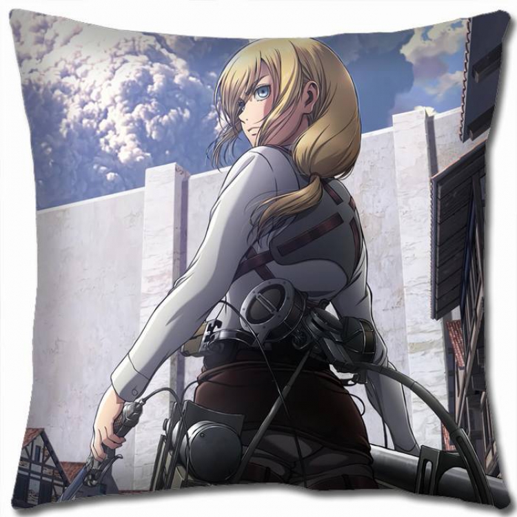 Attack on Titan Double-sided full color pillow cushion 45X45CM-J12-144 NO FILLING