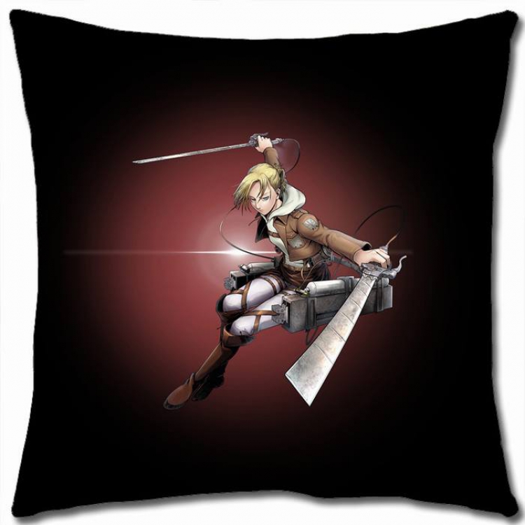 Attack on Titan Double-sided full color pillow cushion 45X45CM-J12-158 NO FILLING