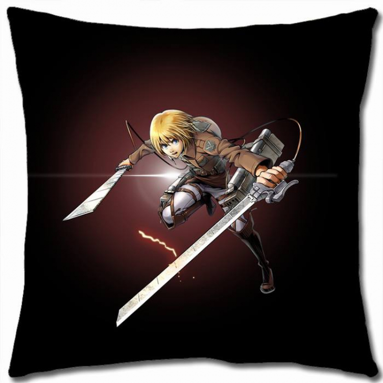 Attack on Titan Double-sided full color pillow cushion 45X45CM-J12-159 NO FILLING