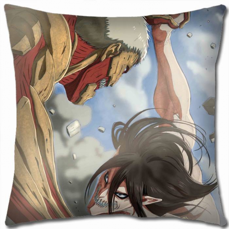 Attack on Titan Double-sided full color pillow cushion 45X45CM-J12-162 NO FILLING