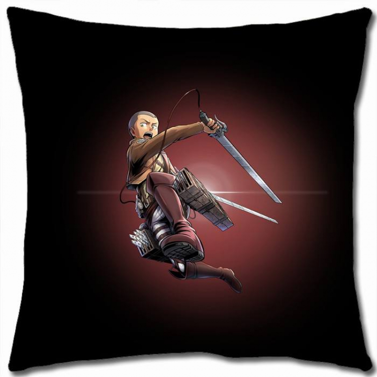 Attack on Titan Double-sided full color pillow cushion 45X45CM-J12-167 NO FILLING