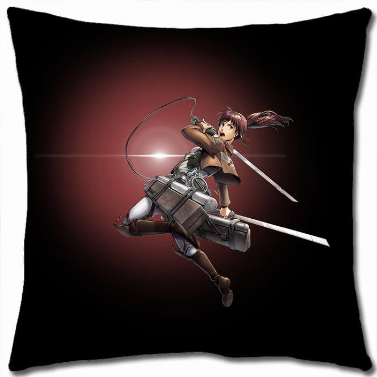 Attack on Titan Double-sided full color pillow cushion 45X45CM-J12-169 NO FILLING