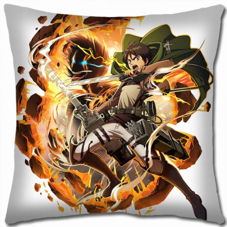 Attack on Titan Double-sided full color pillow cushion 45X45CM-J12-170 NO FILLING
