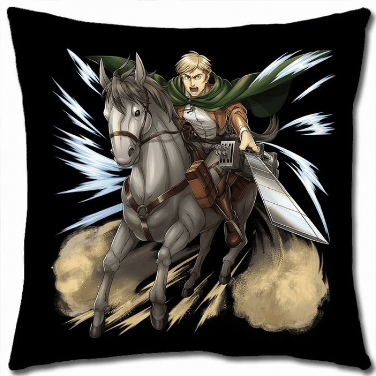Attack on Titan Double-sided full color pillow cushion 45X45CM-J12-174 NO FILLING