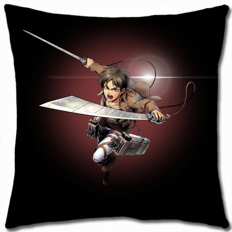 Attack on Titan Double-sided full color pillow cushion 45X45CM-J12-173 NO FILLING