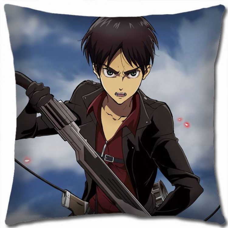 Attack on Titan Double-sided full color pillow cushion 45X45CM-J12-172 NO FILLING