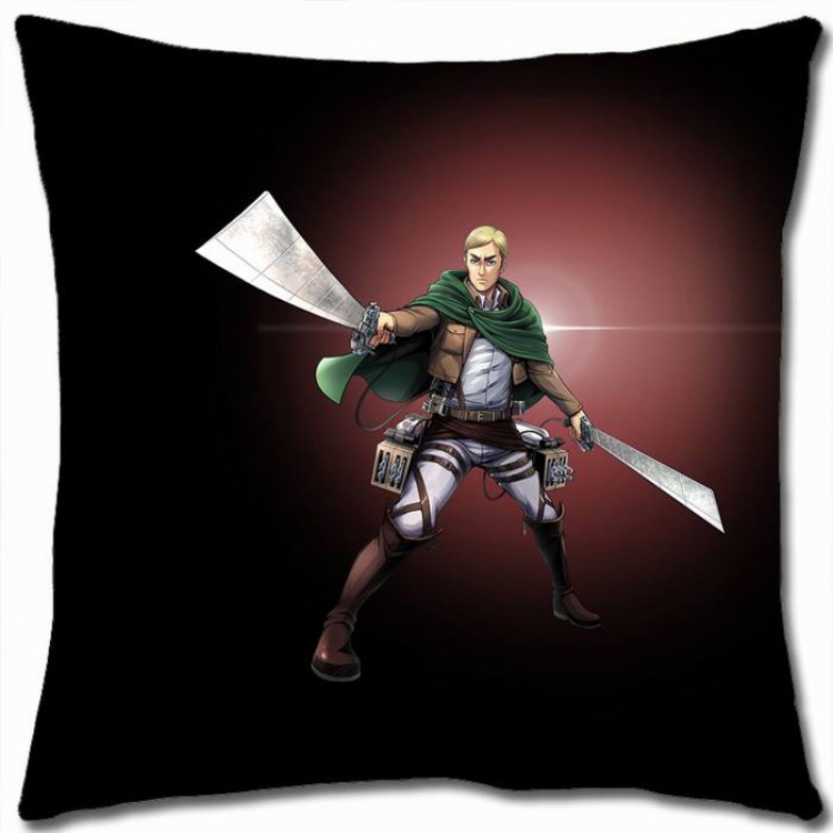 Attack on Titan Double-sided full color pillow cushion 45X45CM-J12-175 NO FILLING