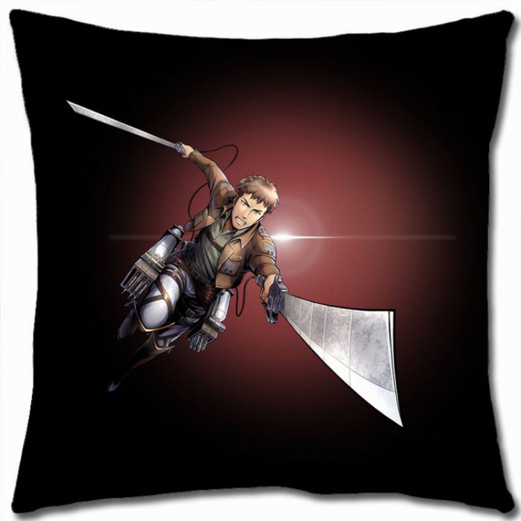 Attack on Titan Double-sided full color pillow cushion 45X45CM-J12-178 NO FILLING
