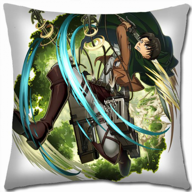 Attack on Titan Double-sided full color pillow cushion 45X45CM-J12-179 NO FILLING