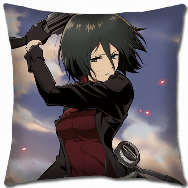 Attack on Titan Double-sided full color pillow cushion 45X45CM-J12-184 NO FILLING