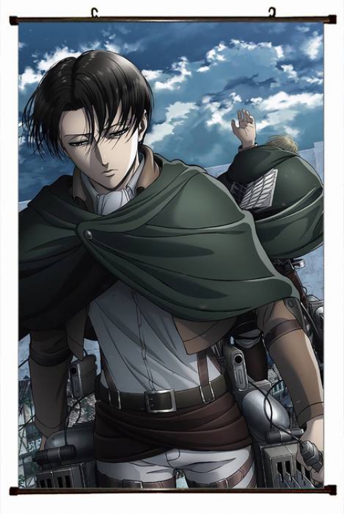 Attack on Titan Plastic pole cloth painting Wall Scroll 60X90CM preorder 3 days J12-141 NO FILLING