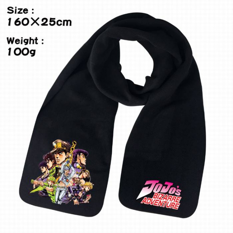JoJos Bizarre Adventure-2A Anime fleece scarf bib 160X25CM 100G
