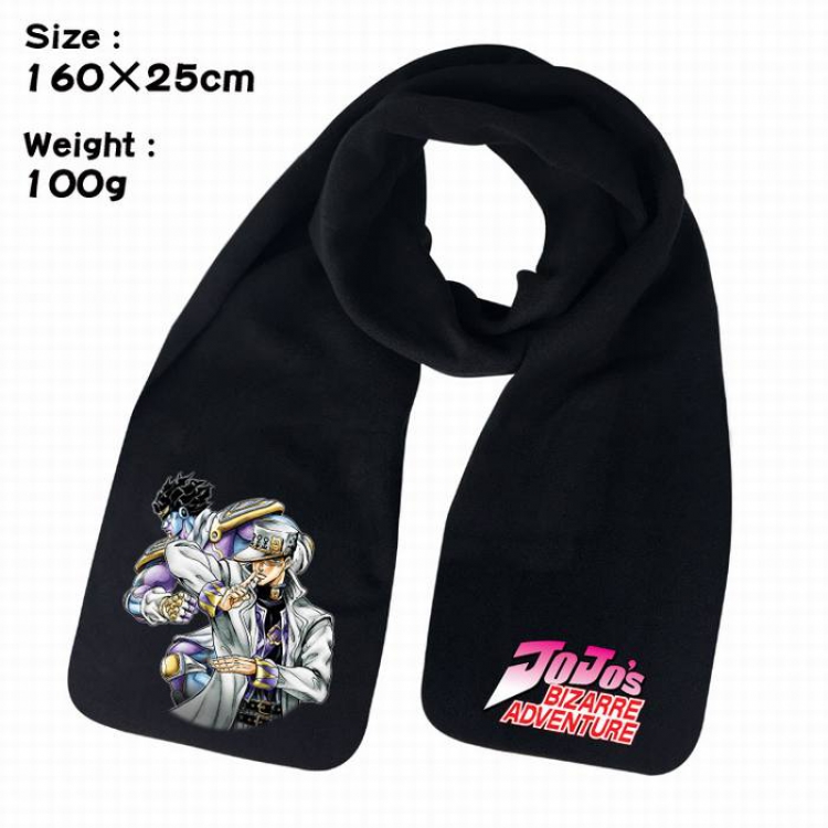 JoJos Bizarre Adventure-3A Anime fleece scarf bib 160X25CM 100G