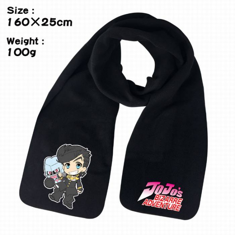 JoJos Bizarre Adventure-6A Anime fleece scarf bib 160X25CM 100G