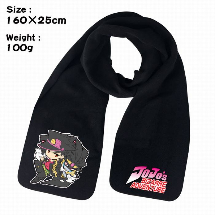 JoJos Bizarre Adventure-7A Anime fleece scarf bib 160X25CM 100G