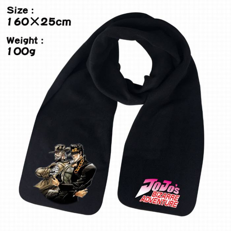 JoJos Bizarre Adventure-5A Anime fleece scarf bib 160X25CM 100G