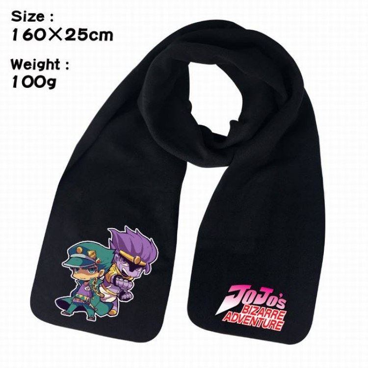 JoJos Bizarre Adventure-9A Anime fleece scarf bib 160X25CM 100G