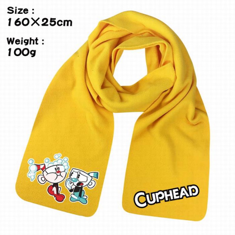 Cupheap-8A Anime fleece scarf bib 160X25CM 100G