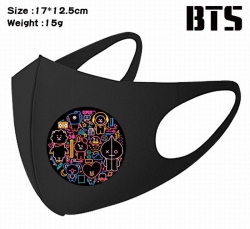 BTS-2A Black Anime color print...