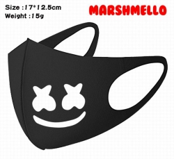 Marshmello-1A Black Anime colo...