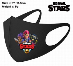 Brawl Stars-12A Black Anime co...