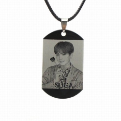 BTS SUGA Necklace pendant Pend...