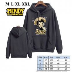 Bendy-10 Black Printed hooded ...