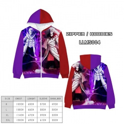 Naruto Anime full color zipper...