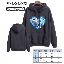 Undertale-12 Black Printed hoo...