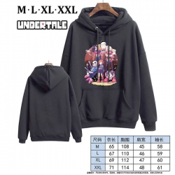 Undertale-7 Black Printed hood...