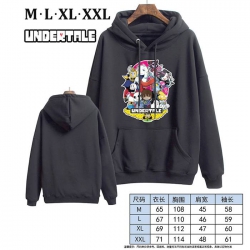 Undertale-9 Black Printed hood...