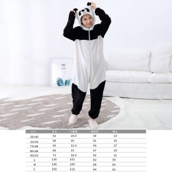 Cartoon Panda Flannel zipper o...