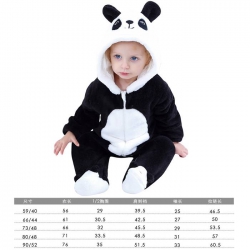 Cartoon animals Panda Double-f...