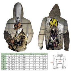 Watchmen Full color hooded zip...