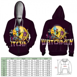 Watchmen Full color hooded zip...