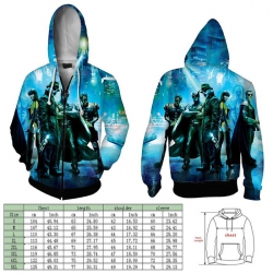 Watchmen Full color hooded zip...