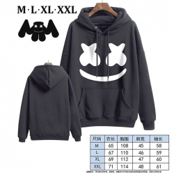 Marshmello-1 Black Printed hoo...